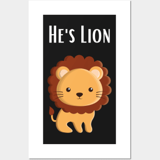 Animal Lion Pun Posters and Art